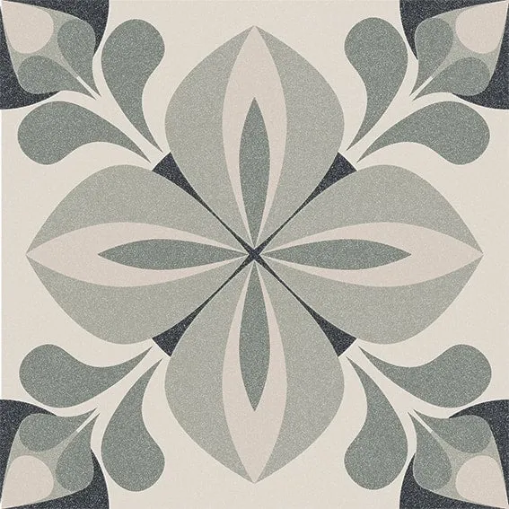 Vives Bali Muaya Pattern Porcelain Tile 20x20cm Matt