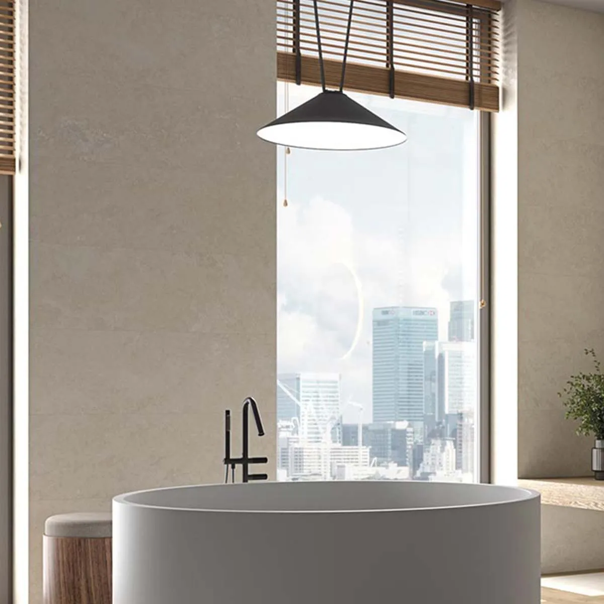 Vives Belgravia Natural Stone Effect Wall Tile 45x120cm Matt