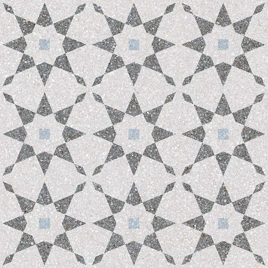 Vives Farnese Aventino-R Humo Patterned Porcelain Tile 29x29cm Matt