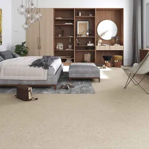 Vives Gea Crema Terrazzo Effect Porcelain Tile 80x80cm Matt