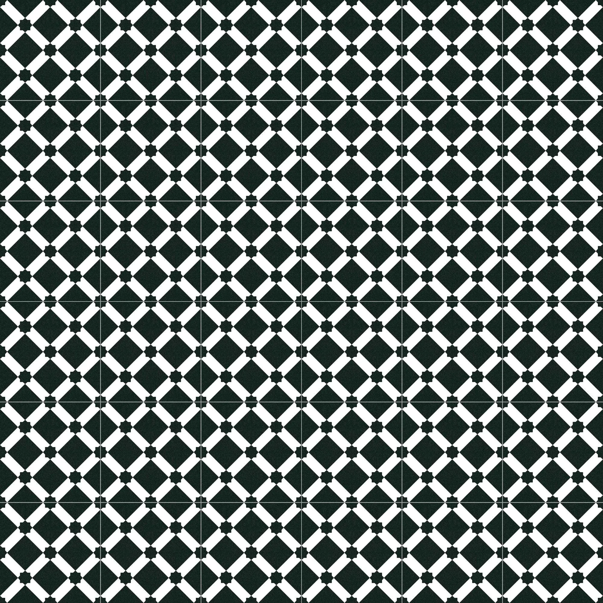 Vives Palau Grafito Encaustic Effect Porcelain Tile 20x20cm Matt