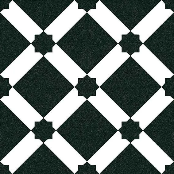 Vives Palau Grafito Encaustic Effect Porcelain Tile 20x20cm Matt