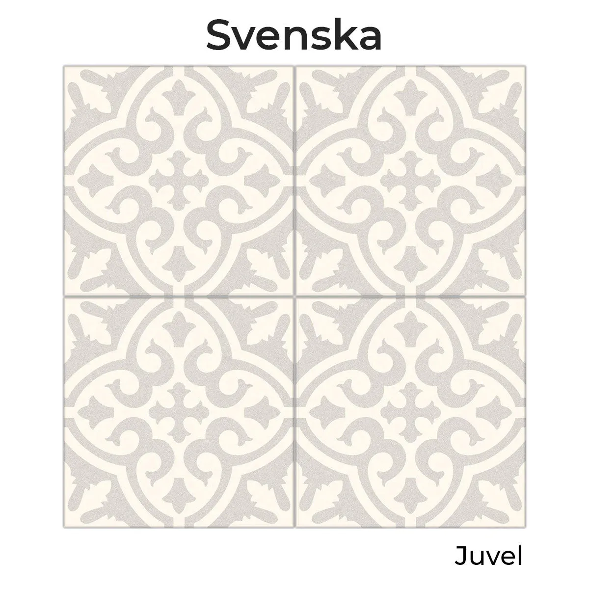 Vives Svenska Juvel Encaustic Effect Porcelain Tile 20x20cm Matt