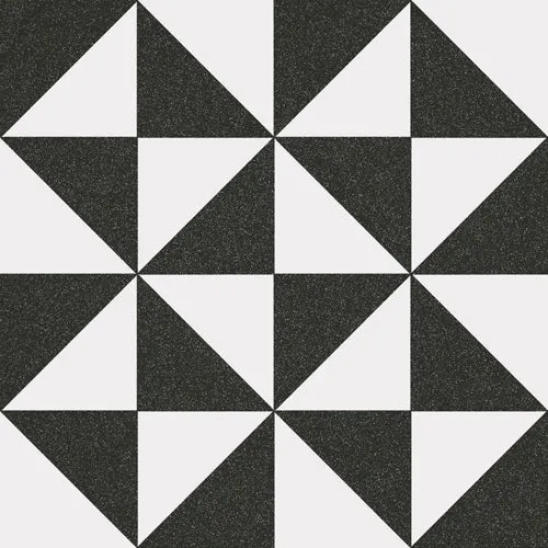 Vives Terrades Grafito Encaustic Effect Porcelain Tile 20x20cm Matt
