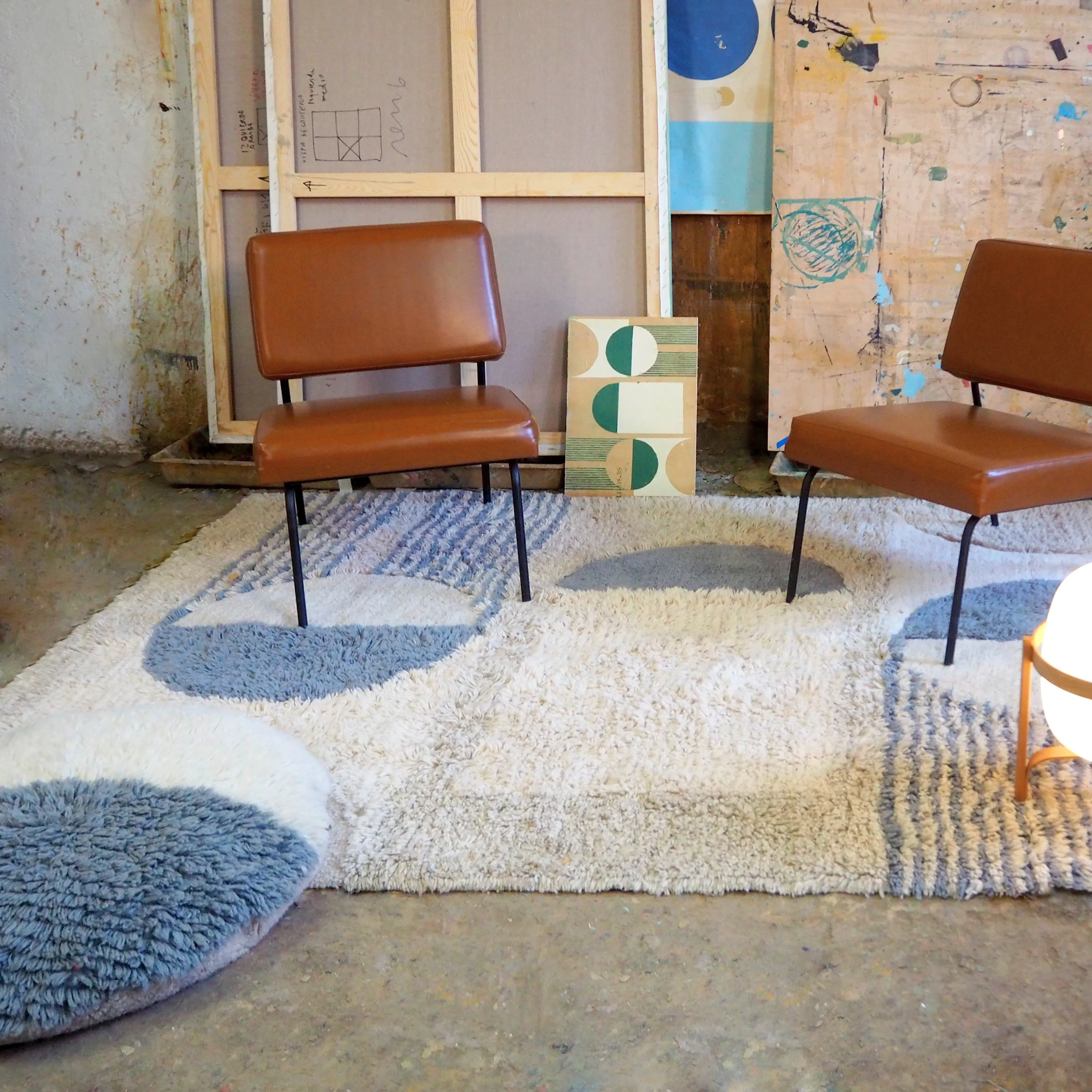 Washable Sun Rays Rug