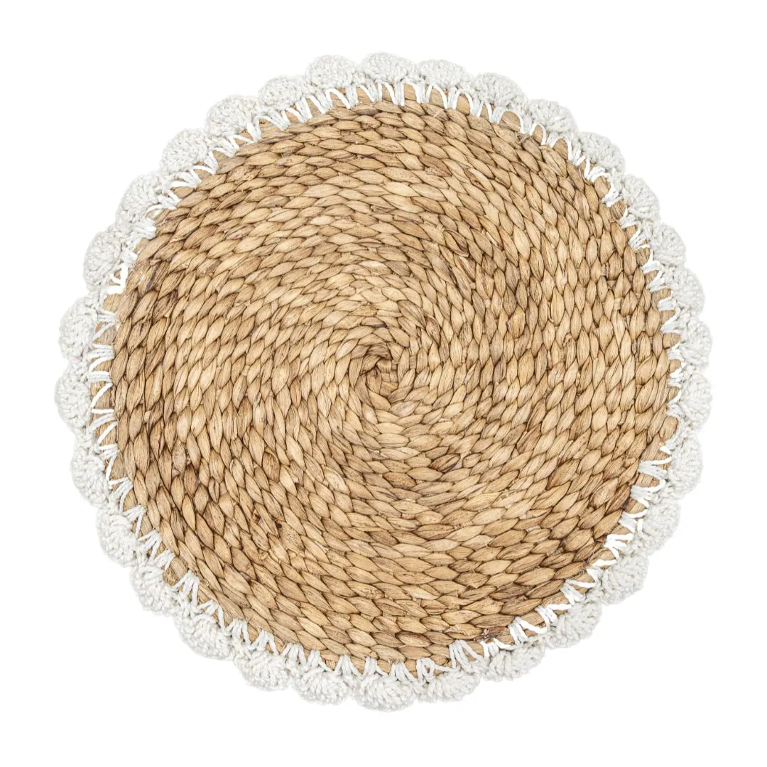 Zyanya Table Mat | Rattan & Crochet Zoco Home