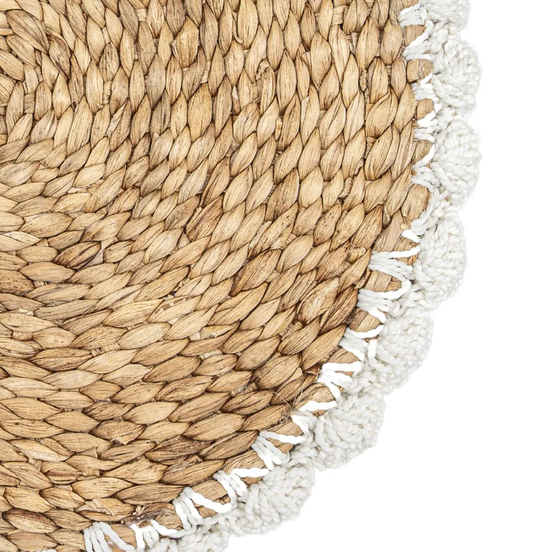 Zyanya Table Mat | Rattan & Crochet Zoco Home
